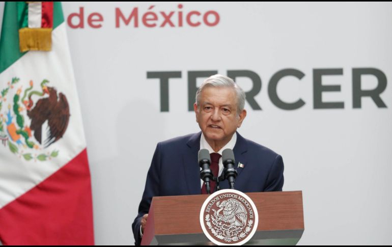 De acuerdo con lo expresado en las mañaneras y sus spots, AMLO informará sobre la pandemia, economía, seguridad, programas sociales, combate a la corrupción y construcción de obras. SUN / ARCHIVO