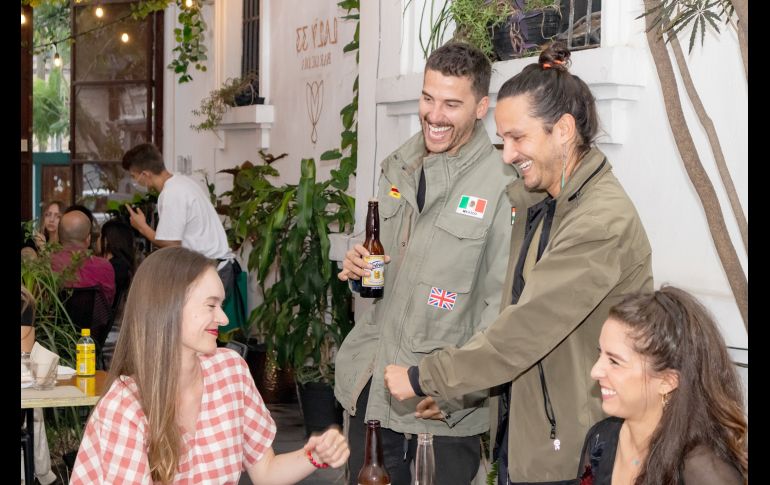 Natalia Budkevich, Lorenzo Vanya, Bruno López y Claudia Webber.