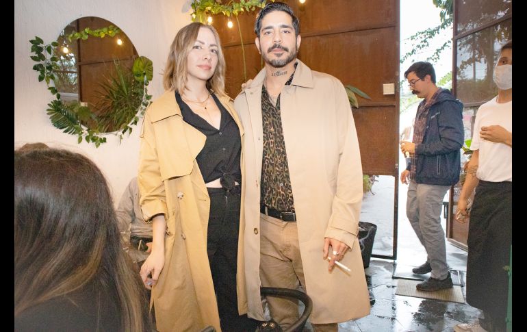 Mariana Castro y Luis Quezada.