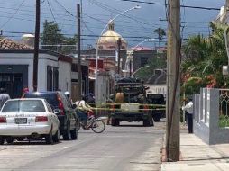 El enfrentamiento se dio aproximadamente a las 18:00 horas en calles del centro de la ciudad. ESPECIAL