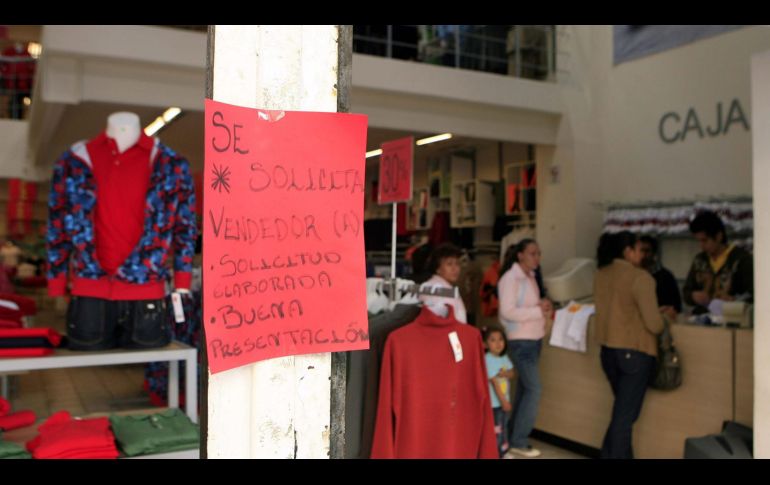La mayor preocupación se centra en la tasa de condiciones críticas de ocupación, debido a que las 32 entidades incrementaron este indicador. EL INFORMADOR/Archivo