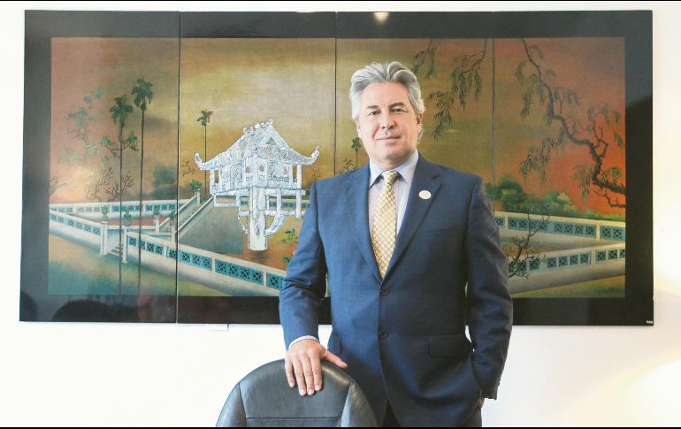 Miguel Ángel Landeros Volquarts, presidente del Comce Occidente. EL INFORMADOR/A. Camacho