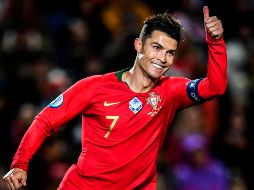 GOLEADOR. Cristiano Ronaldo llegó a 111 goles con Portugal y se convirtió en el máximo goleador de selecciones en la historia. AFP/ARCHIVO