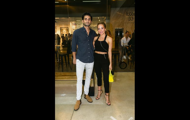 Allan Amezcua y Teresa Cuervo