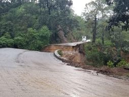 Se estima que la reconstrucción del camino estará lista en al menos 21 días. ESPECIAL/Protección Civil Jalisco