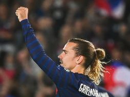 Sin complejos. Griezmann se mostró concentrado con Francia luego de regresar al Atlético de Madrid. AFP