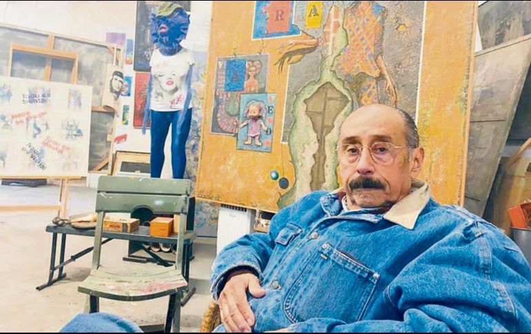 Álvaro blancarte. El maestro, fallecido el 22 de agosto, gustaba de compartir en sus redes la tranquilidad que encontraba en su taller. Especial