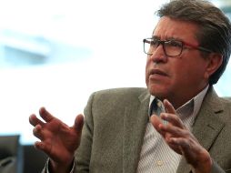 Ricardo Monreal destacó que Julio Scherer fue un colaborador eficaz y leal al Presidente de la República. SUN/ARCHIVO