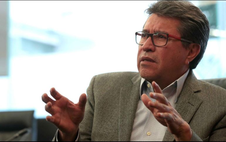 Ricardo Monreal destacó que Julio Scherer fue un colaborador eficaz y leal al Presidente de la República. SUN/ARCHIVO