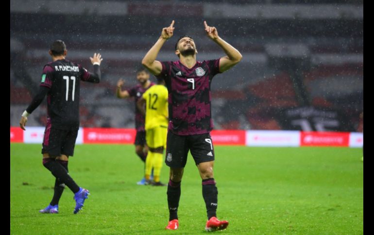 SUFRIDO. En los minutos finales, Henry Martín le dio los primeros 3 puntos al Tri. IMAGO7