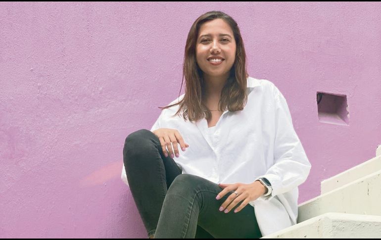 Norma Falcón. La directora del proyecto posa desde Finca Las Rosas. ESPECIAL