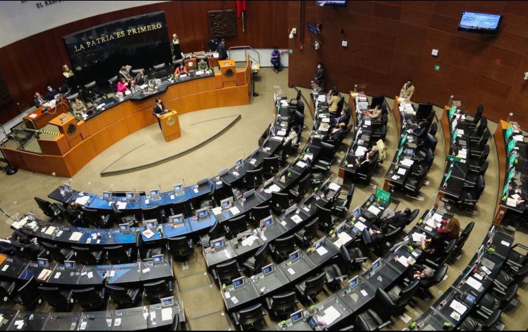 El dictamen se aprobó en lo general con 101 votos a favor y dos en contra de los senadores Gustavo Madero Muñoz y de Emilio Álvarez Icaza. EFE / J. Pazos