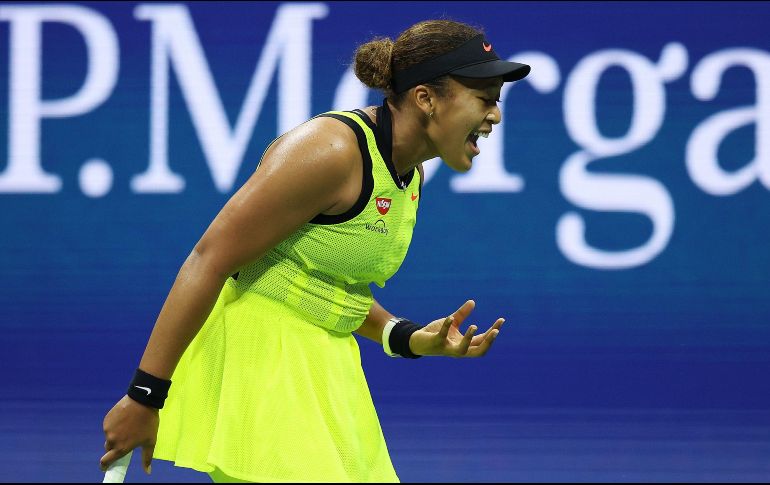 FRUSTRADA. Esta inesperada eliminación cierra una compleja temporada para Osaka. AFP/ELSA