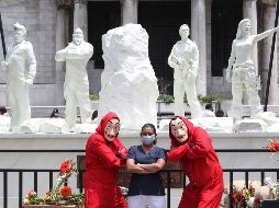 En las esculturas participaron artistas mexicanos y chilenos y estará disponible hasta el 13 de septiembre. SUN / ARCHIVO