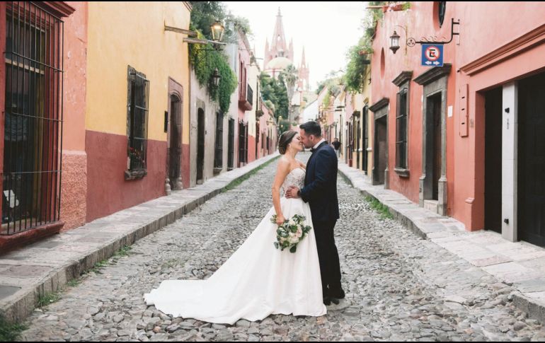 Rincones con encanto. San Miguel de Allende siempre es una estampa romántica. Cortesía