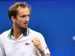 IMBATIBLE. El tenista ruso aún no ha perdido un set en su camino a los cuartos de final por tercer año consecutivo. AFP/A. WEISS