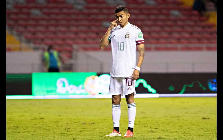 CON CLASE. Orbelín Pineda marcó desde los 11 pasos el único gol del encuentro, con la clase que lo caracteriza. IMAGO7