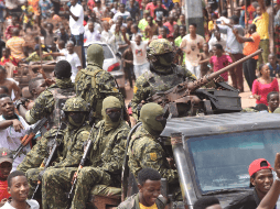 Golpe de Estado. Guinea vive un momento crítico social y económicamente. AFP