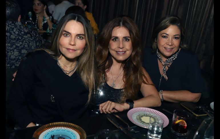 Celina Jáuregui, Perla Castañeda y Liliana Caballero
