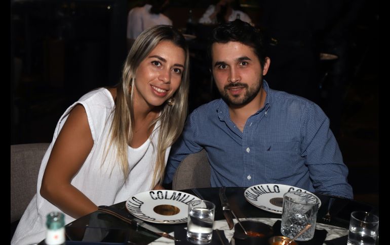 Majo Gómez y Diego Vázquez