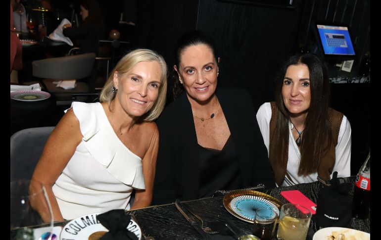 Jacqueline Boyer, Elena Aguilar y Anette Boyer