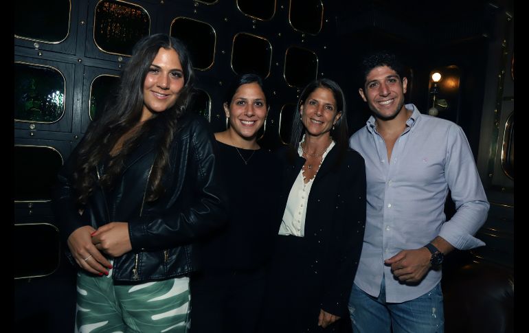 Michelle Farah Chalita, Sophie Farah, Claudette Chalita y Yusef Farah Chalita