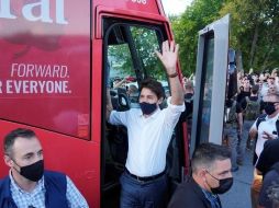 Justin Trudeau está en campaña para las elecciones del 20 de septiembre. REUTERS