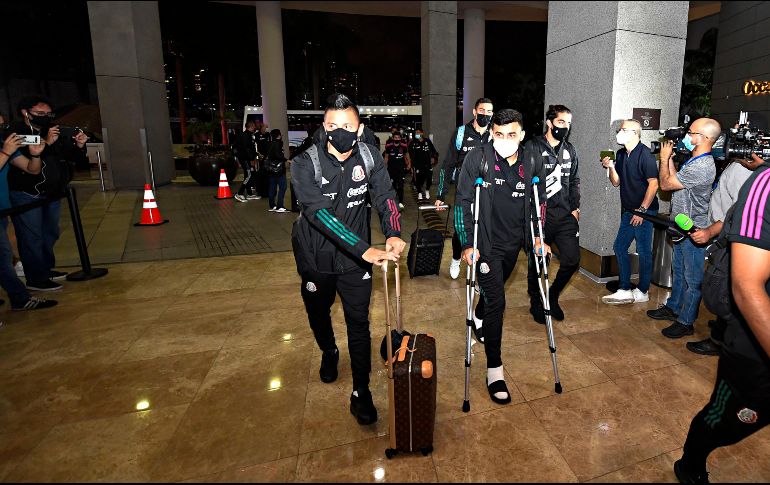 Alexis Vega salió lesionado en el partido contra Costa Rica. IMAGO7