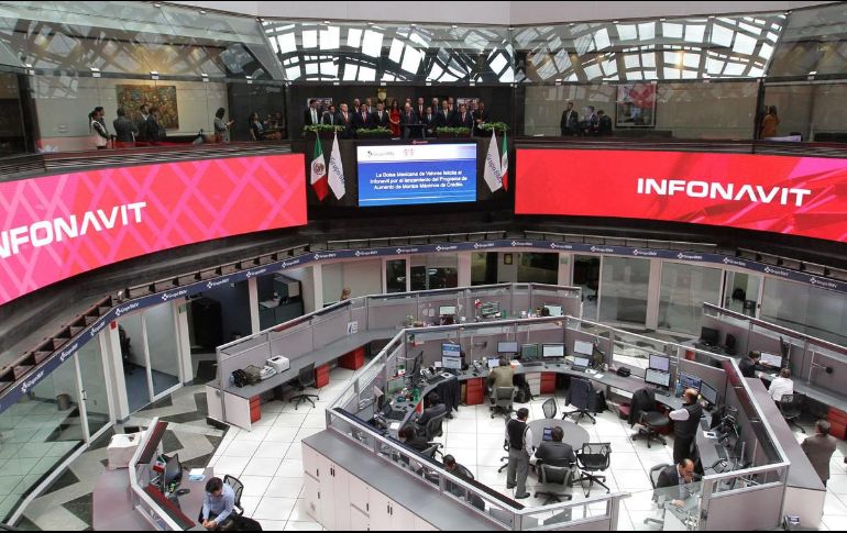 El IPC registra un rendimiento positivo acumulado en lo que va del año del 17.89 por ciento. NTX/ARCHIVO