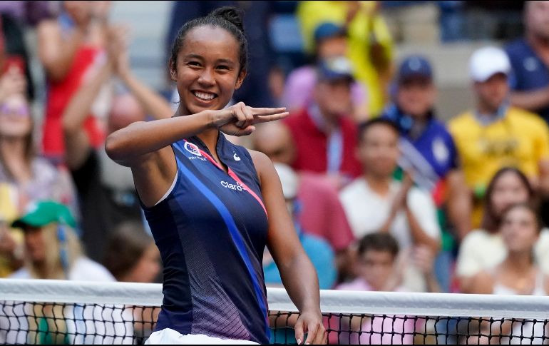GRAN MOMENTO. La canadiense, que ya había eliminado a las ex número uno mundiales Naomi Osaka y Angelique Kerber, disputará las primeras semifinales de un Grand Slam de su carrera. AP/E. AMENDOLA