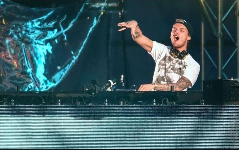 Avicii en un concierto en Suecia en 2015. AFP/GETTY IMAGES
