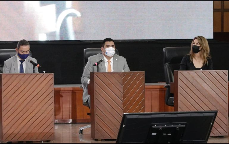 Martínez Lomelí destacó que, durante los tres años de esta administración, se han invertido 600 millones de pesos en el rubro de la seguridad. ESPECIAL/Ayuntamiento de Guadalajara