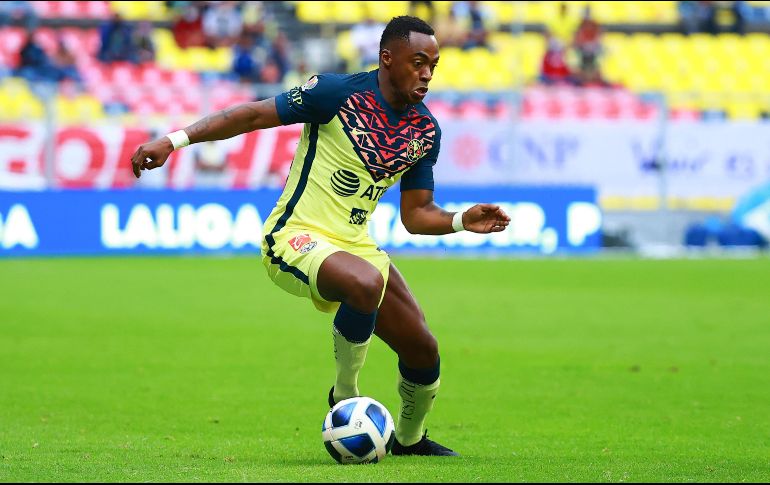 INCERTIDUMBRE. El Club América no informó el tiempo que estará de baja el jugador ecuatoriano. IMAGO7
