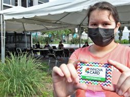 Danae del Rayo, estudiante de tercero de secundaria, es una de las beneficiarias del programa. EL INFORMADOR/A. Camacho