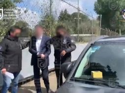 la Fiscalía General de Justicia de Ciudad de México compartió imágenes de la detención de esta mañana. FACEBOOK/FGJCiudadDeMexico