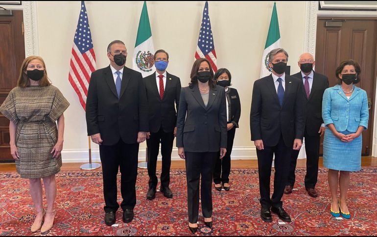 El secretario de Relaciones Exteriores, Marcelo Ebrard, forma parte de la delegación mexicana que participa en las conversaciones. TWITTER/@SRE_mx