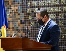 Enrique Velázquez González indicó que le correspondía a la Comisión legislativa de Seguridad y Justicia aprobar el dictamen que debió ser avalado por el pleno del Congreso estatal para solicitar la información al TJAE. EL INFORMADOR/R. RIVAS