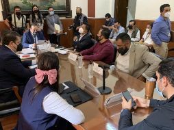 La Comisión legislativa de Seguridad y Justicia avaló el dictamen sobre la ratificación de los magistrados del Tribunal de Justicia Administrativa del Estado. ESPECIAL /