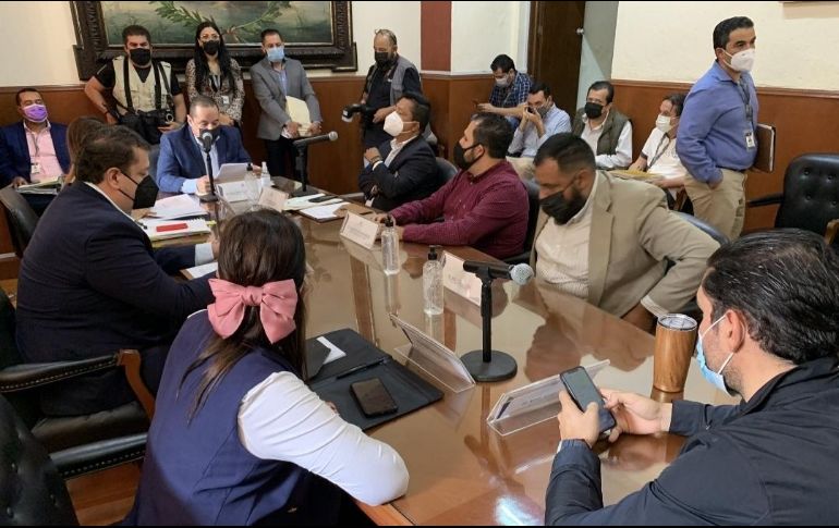 La Comisión legislativa de Seguridad y Justicia avaló el dictamen sobre la ratificación de los magistrados del Tribunal de Justicia Administrativa del Estado. ESPECIAL /