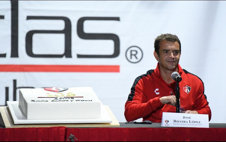 COMPROMETIDOS. José Riestra señaló que se tiene el compromiso de revertir lo malo que se ha hecho, para que la fanaticada vuelva a sentirse orgullosa de su escuadra. IMAGO7