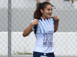 HISTORIA. Desirée Monsiváis es la primera futbolista en llegar a esta cifra en la Liga MX Femenil. IMAGO7