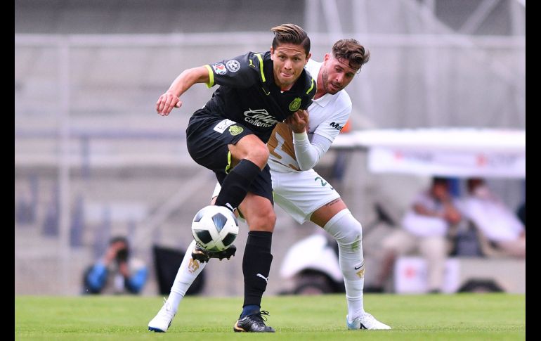 INTRASCENDENTE. Jesús Godínez debía ser el referente del Guadalajara ante las ausencias, pero pasó desapercibido salvo por una falla. IMAGO7