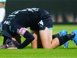 Alicia Cervantes. La jugadora lamentó la derrota de Chivas Femenil. Imago7