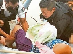 IMPREVISTO. Lizeth, de 30 años, fue asistida en su parto dentro del automóvil. Especial