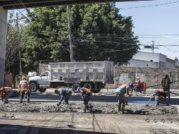 Las acciones se centraron en los carriles laterales norte de Lázaro Cárdenas, y la SIOP sostiene que fueron terminadas por completo. EL INFORMADOR/ARCHIVO