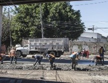 Las acciones se centraron en los carriles laterales norte de Lázaro Cárdenas, y la SIOP sostiene que fueron terminadas por completo. EL INFORMADOR/ARCHIVO