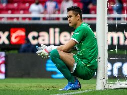 RAÚL GUDIÑO. El arquero del chiverío se muestra tranquilo, y asegura que a pesar de que le traigan competencia, su mente está puesta en mantenerse en Verde Valle. IMAGO7