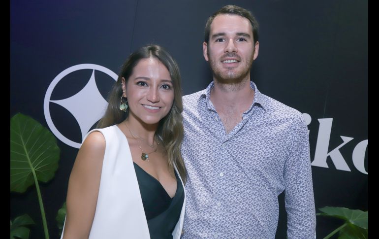 Claudia Amezcua y Xavier Singla. GENTE BIEN JALISCO/ CLAUDIO JIMENO