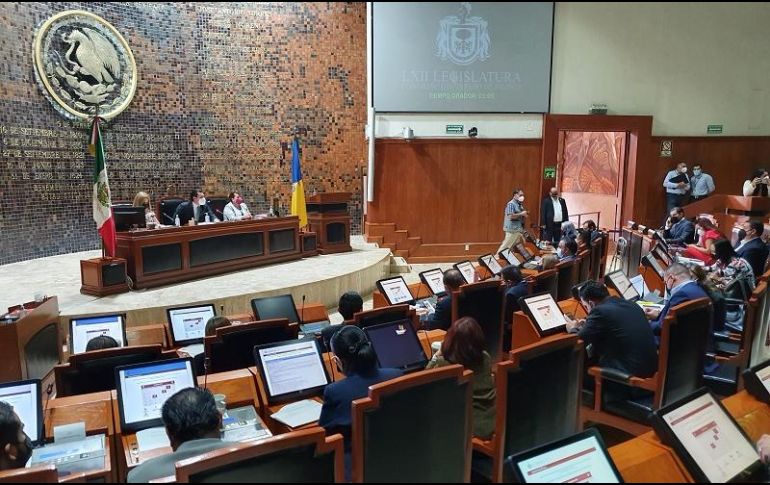 Los legisladores de Movimiento Ciudadano y PAN no respondieron a los señalamientos de presuntas inconsistencias en el proceso. EL INFORMADOR/R. Rivas