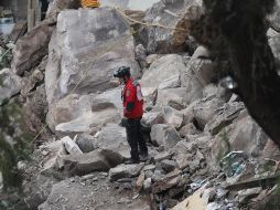 Aún no se puede asegurar si los indicios corresponden a la familia desaparecida tras la tragedia. EFE/M. Hartz